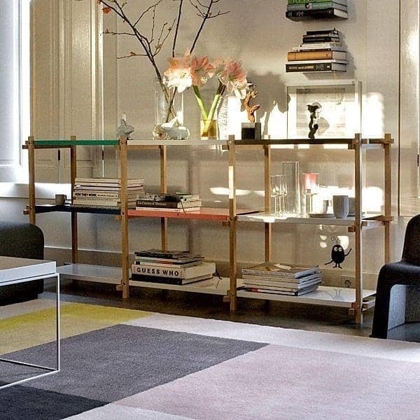 bånd meddelelse Overskæg WOODY Shelving System - created in the spirit of modernism