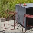 HEE Barstool by HAY fits indoor and outdoor