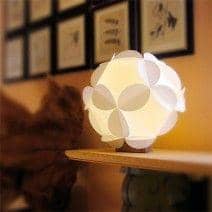 YUMELIGHT 37 cm - luminaire &eacute;co-design et 100 % recyclable - une atmosph&egrave;re envo&ucirc;tante