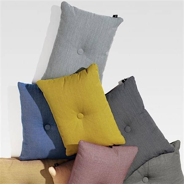 DOT Cushion von HAY - schöne Stoffe, tolle Farben