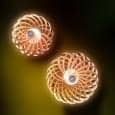 TOM ROSSAU - TR 5 Anheng Lampe eller vegglampe: tre eller aluminium lameller, og design med sin beste blanding