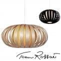 TOM ROSSAU - ST 903 Pendant Light: wood and design at their best mix
