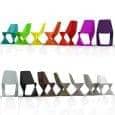 ISO CHAIR, elegant and stackable - ecofriendly