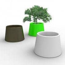 SARDANA, un grand vase d'ext&eacute;rieur rond, de qualit&eacute; : ambiance m&eacute;diterran&eacute;enne garantie !