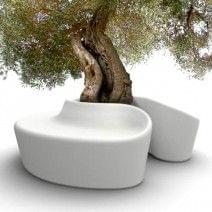 SARDANA Banco: la luz de sus espacios al aire libre con este banco espectacular! generoso y ultra-resistente - QUI EST PAUL