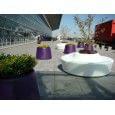 SARDANA Bench: light up your outdoor spaces with this spectacular bench! generous and ultra-resistant