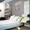 Vinket sengen VIDAME CREATION, lakkert eller alderen aluminium effekt - designet og laget i Frankrike