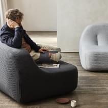 SAND, un fauteuil aux formes douces et organiques. Softline