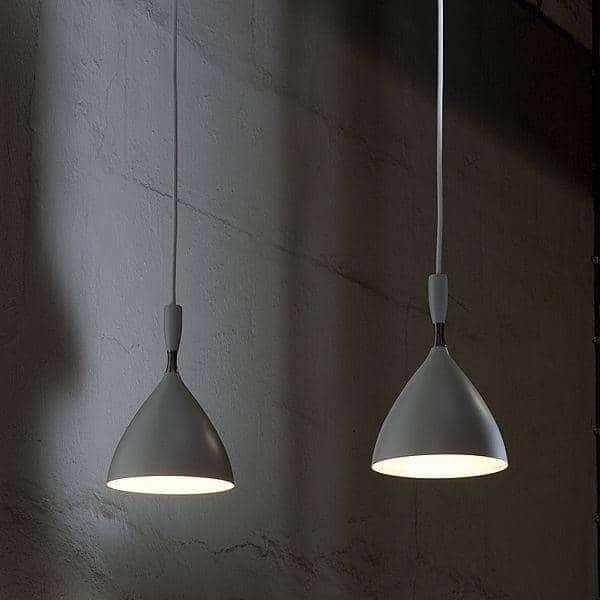 DOKKA è una piccola lampada a sospensione con un profilo pulito - deco e del design, NORTHERN LIGHTING