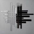 מראה דקורטיבי TRAFFIC החיים עירוניים המסוגננים - 103 x 91 סנטימטר - עיצוב דקו, ROBBA EDITION