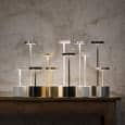 The wireless FIREFLY lamp, LED, table lamp for indoor or outdoor use - mobile, home deco and design