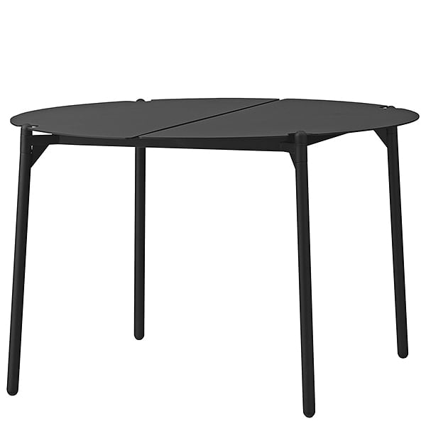 側式休閒桌，大 - 戶外：70 x 45 釐米（直徑 x 高） - 边桌，黑色 - (Ref 507179000016)