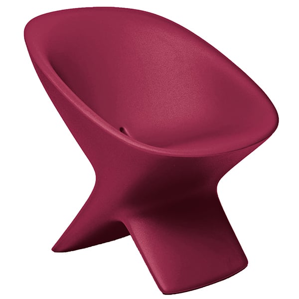 UBLO armchair - Cherry - RAL 4002