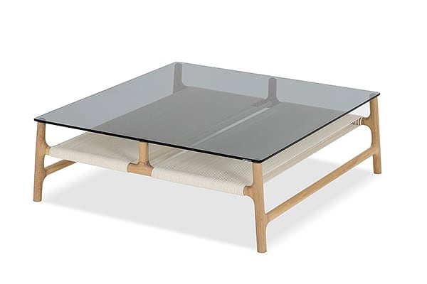 FAWN coffee table - 90 x 90 x 20 cm - 35.43″ x 35.43″ x...