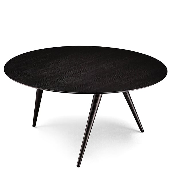 Tavolino o tavolino - Tavolino 68 x 33 cm - Frassino tinto nero- REF 0110330404
