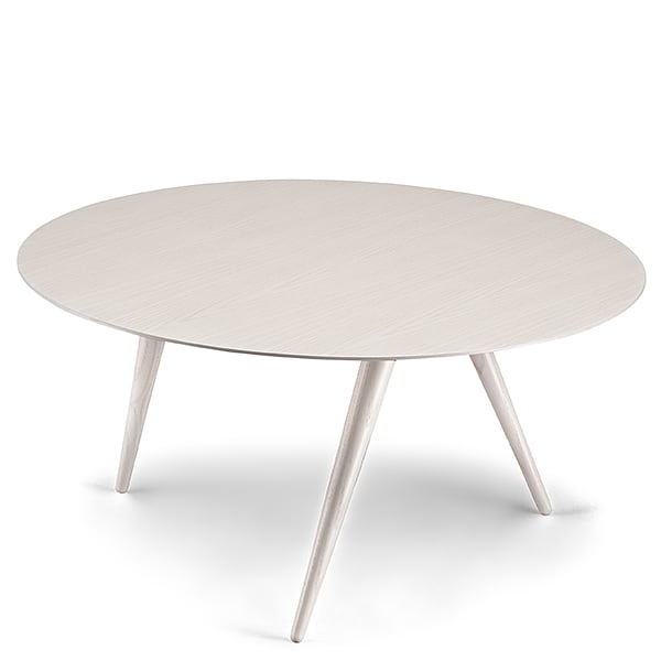 Side bord eller sofabord - Sofabord 68 x 33 cm - Askebejdset hvid - REF...