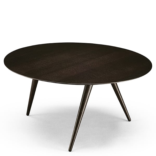 שולחן צד או שולחן קפה - שולחן קפה 68X33 ס&quot;מ - אלון מעושן - REF 0110330202