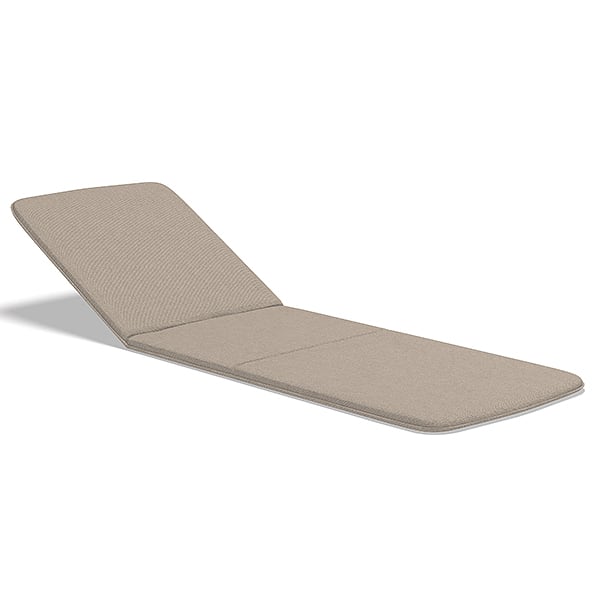 MOLO Sunbed - Complete cushion for MOLO, in Sunbrella quality - ASH HERITAGE...