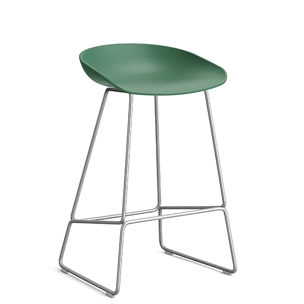 65 cm - 25.59″, stainless steel - Teal Green