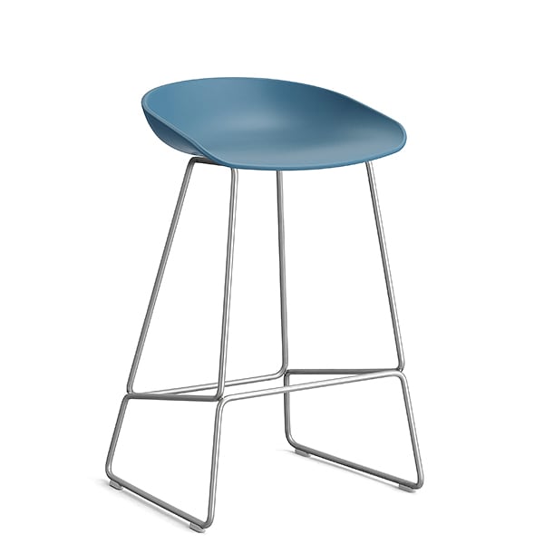 65 cm - 25.59″, stainless steel - Azure Blue