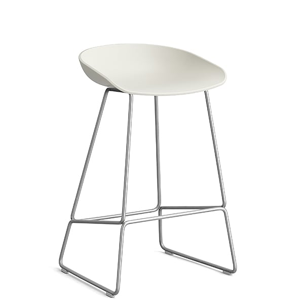 65 cm - 25.59″, stainless steel - Cream