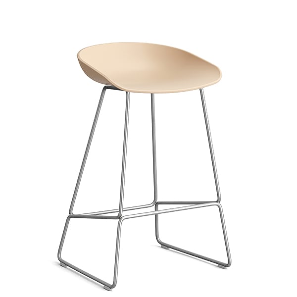 65 cm - 25.59″, stainless steel - Pale Peach