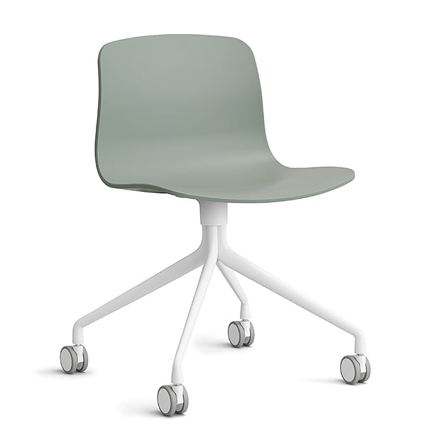 Hvid lakeret aluminium - Fall Green