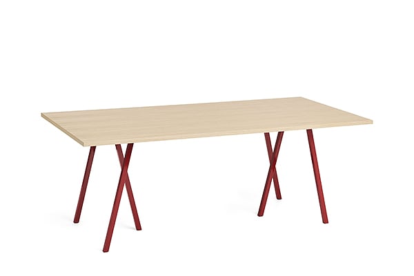 Table - 200 x 92,5 x 74 cm (L x l x h) - Chêne, chants en chêne,...