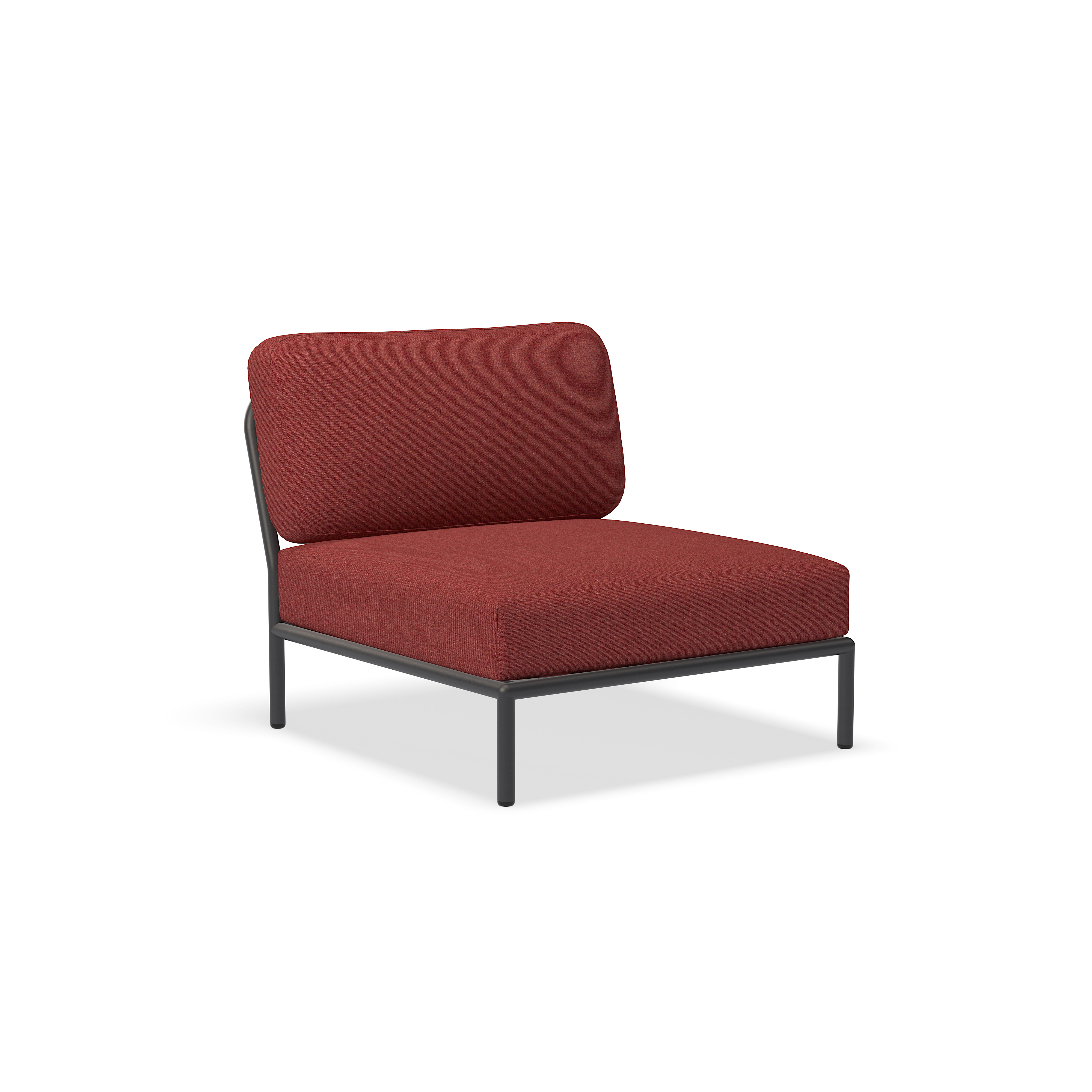 الكرسي - 12205-1651 - كرسي ، قرمزي (HERITAGE) ، هيكل رمادي غامق