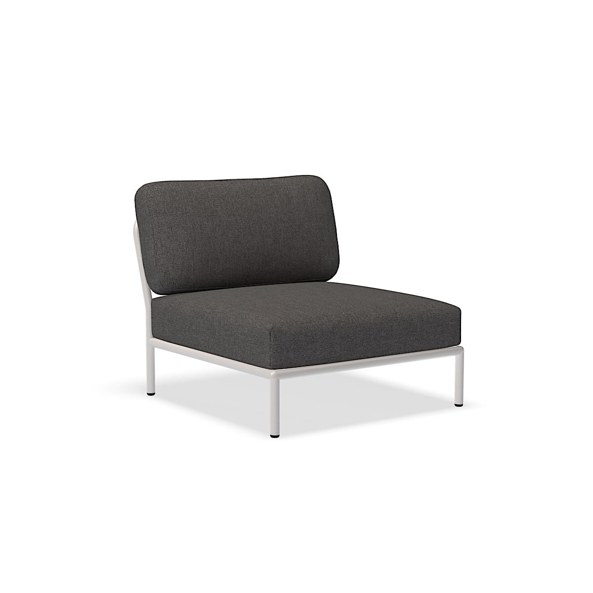 الكرسي - 12205-9843 - كرسي ، رمادي غامق (BASIC) ، هيكل أبيض