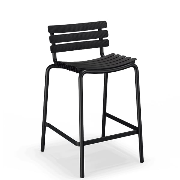 Tabouret de bar, chaise de bar - Chaise de bar - REF 22309-2024 - Noir,...