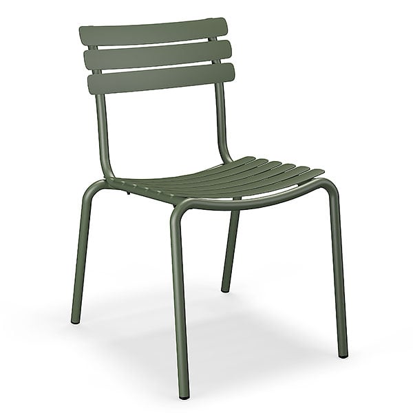 ALUA, en stabelbar alsidig aluminium spisebordsstol, med eller uden...