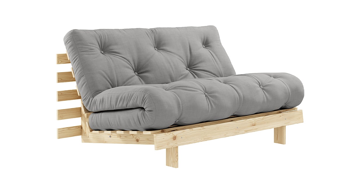 ROOTS 140 - REF 123100746140 - Pine raw -  cotton and polyester, grey