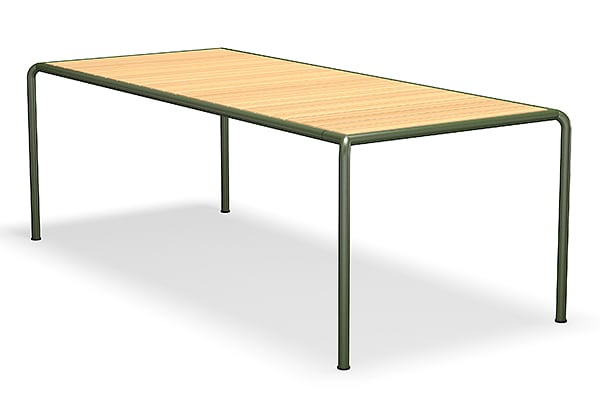 AVANTI INFINITY : Table 3 tailles ou infinies, en acier thermolaqué et...