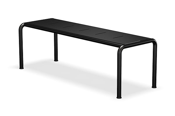 AVANTI INFINITY: Dining table in 3 or infinite sizes, in powder-coated steel...