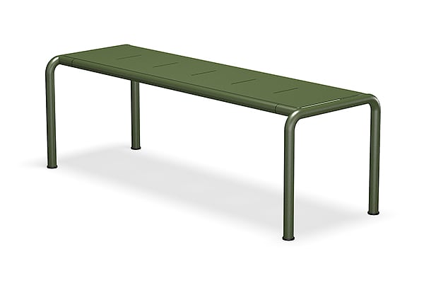 AVANTI INFINITY: Dining table in 3 or infinite sizes, in powder-coated steel...