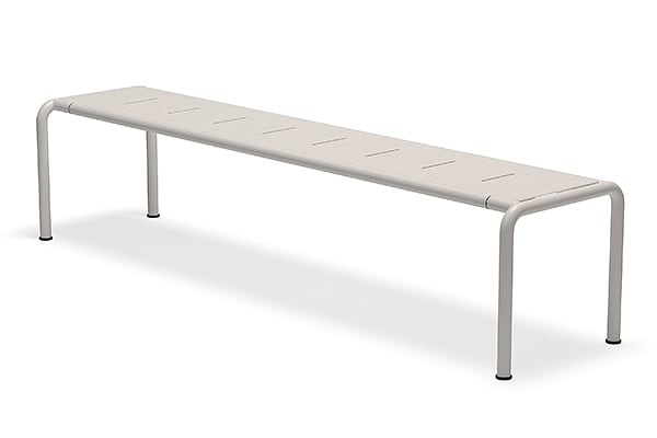 AVANTI INFINITY: Dining table in 3 or infinite sizes, in powder-coated steel...