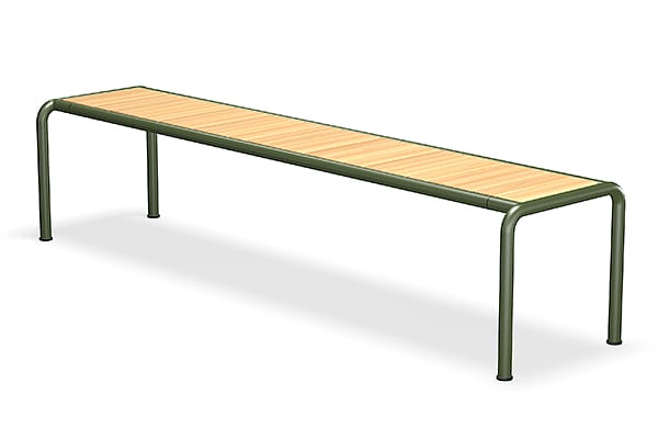 AVANTI INFINITY: Dining table in 3 or infinite sizes, in powder-coated steel...