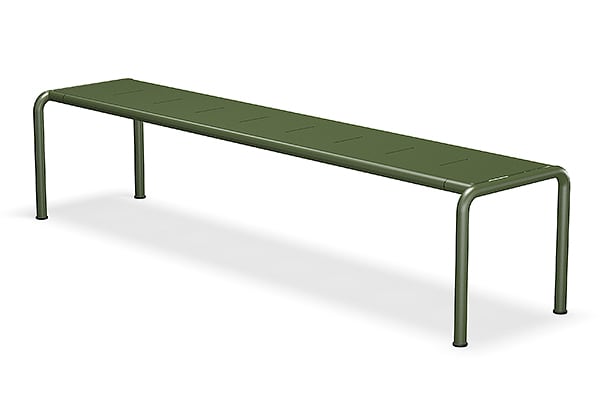 AVANTI INFINITY: Dining table in 3 or infinite sizes, in powder-coated steel...