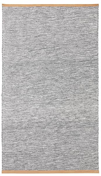 השטיח ביורק 70 × 130 ס"מ (28 "× 51") - אפור בהיר