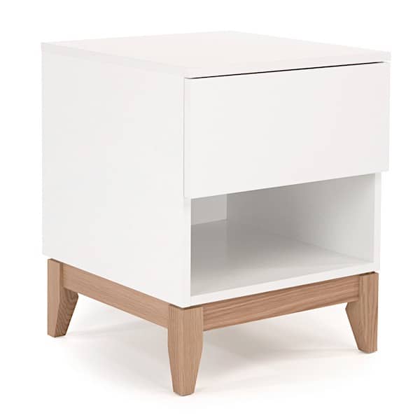 Table d'appoint BLANCO - 45 x 48 x 55 cm (largeur x profondeur x hauteur)