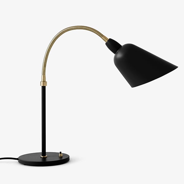 Lampe de bureau AJ8 - Noir et laiton