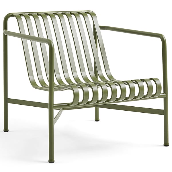 休息椅低：73 x 81 x 38/70厘米（宽x高x高） - 橄榄
