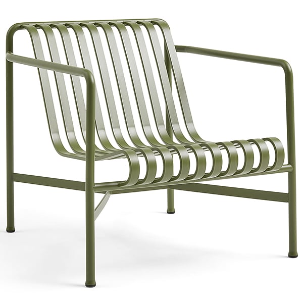 ​​Lounge Chair Low - Olive