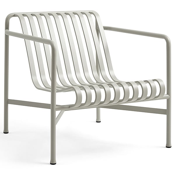 Lounge Chair Lav - Sky grå