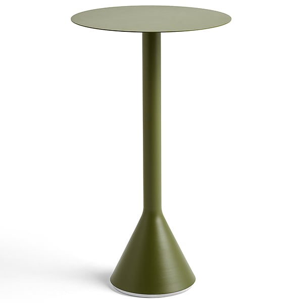 Table ronde haute CONE  - Olive