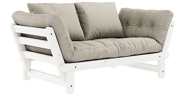 Struttura Bianca - 914 - Lino (futon e 2 cuscini)