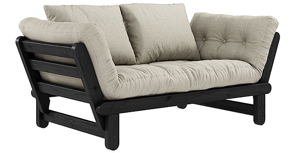 Black-Wenge Struttura - 914 - Lino (futon e 2 cuscini)