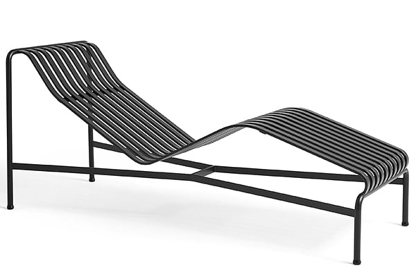躺椅： 65 0.5 X 164.5×70厘米（ W X D X H ） - 无烟煤