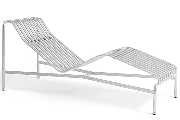 Chaise longue  - Galvanisé à chaud